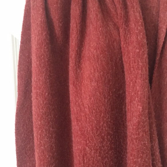 Anthropologie Fringed Oversized Wrap Scarf - Picture 6 of 7